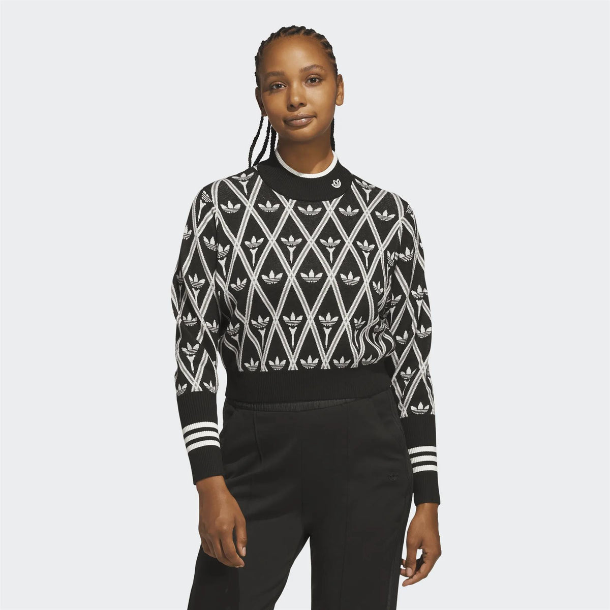 Originals Trefoil Turtleneck Black