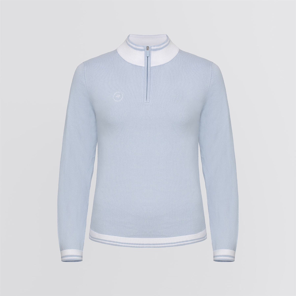 Kora Knitted Half Zip Mid Layer Skyway