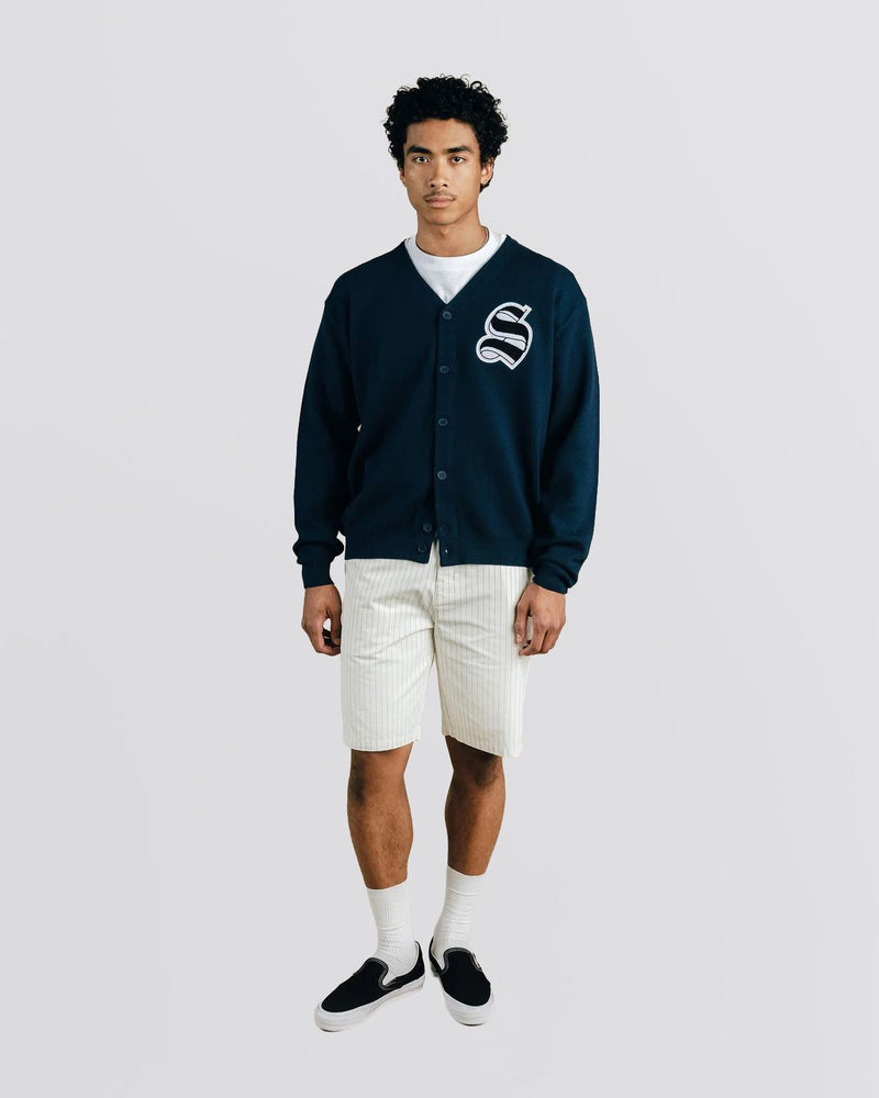 Evander Knit Cardigan Sweater Midnight