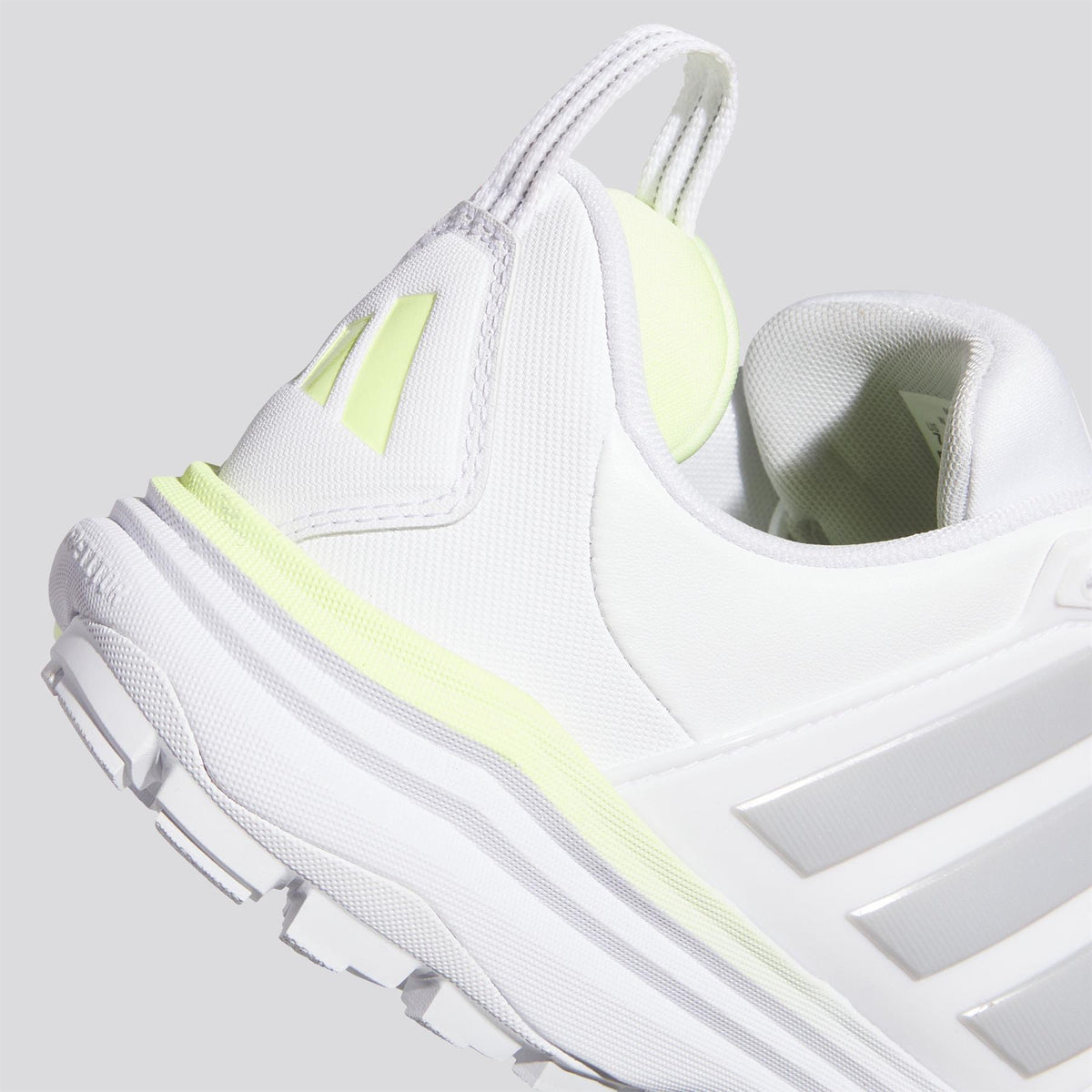 Adipower 26 Spikeless Golf Shoes Footwear White/Silver Met/Frozen Lemon