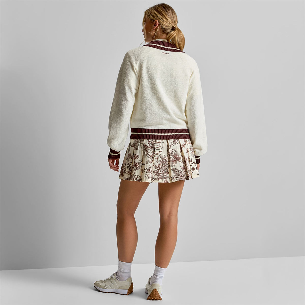 Knit Raglan Jacket Cream