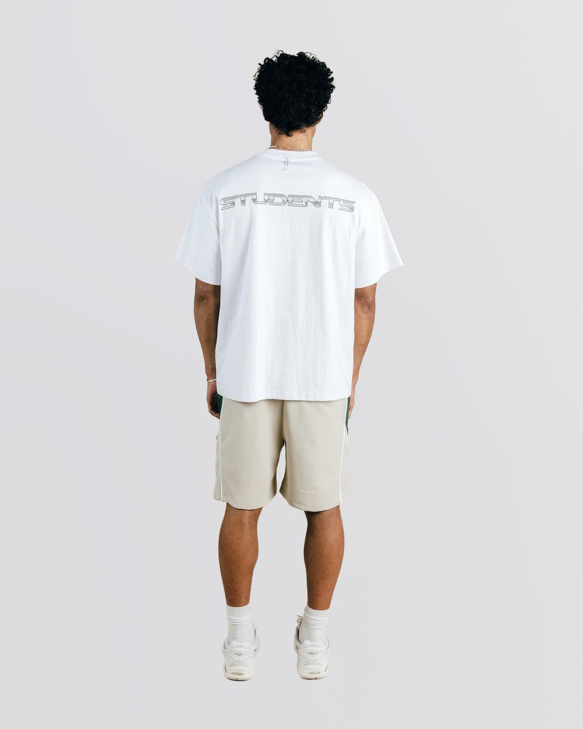 Exhibition Track Shorts Sand