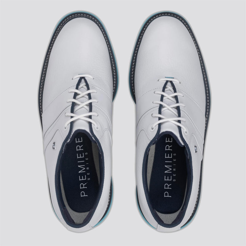 Premiere Series Packard Spiked Golf Shoes White/Navy/Blue