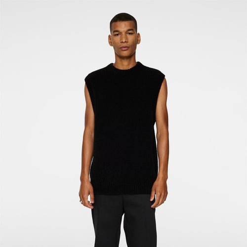Hardy Knitted Vest Black