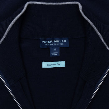 Excursionist Flex Quarter Zip Navy