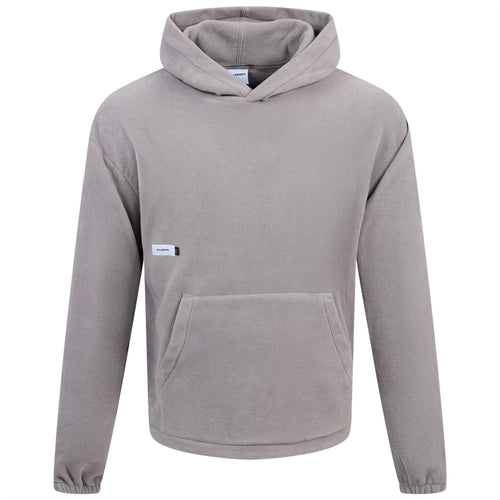 Spade Polar Fleece Pullover Hoodie Grey - AW24