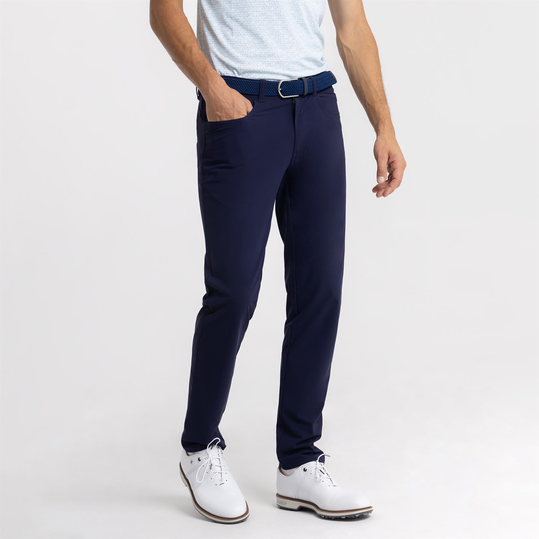Bingham Performance Five Pocket Trousers Navy