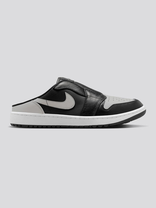 Air Jordan 1 Mule Golf Shoes Black/Medium Grey