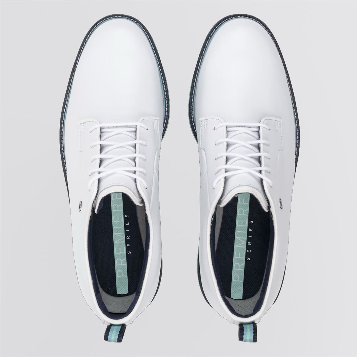 Premiere Series Field Spiked Golf Shoes White/Mint/Blue