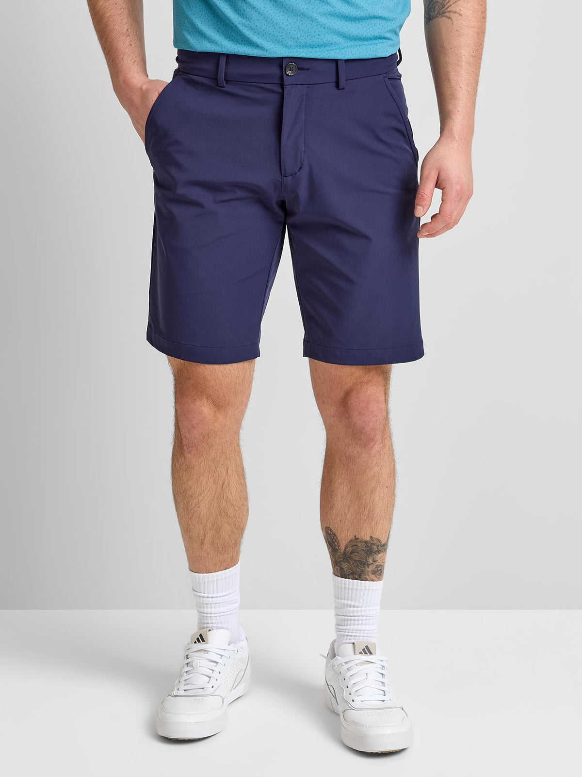 Iver Tailored Fit Shorts Navy