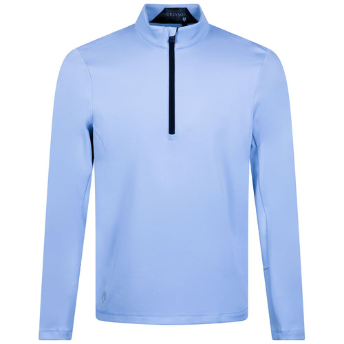 Sequoia Quarter Zip Mid Layer Delphinium - AW24