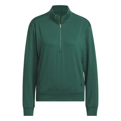 Womens Ultimate365 Half Zip Mid Layer Green - AW24