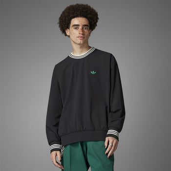 adidas Rolling Links Skate Crew Neck Sweatshirt Black