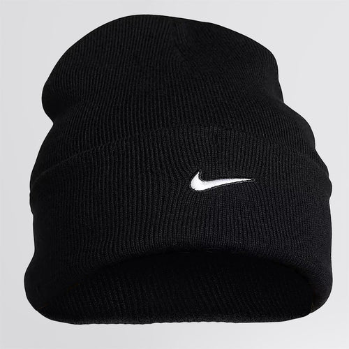 Peak Swoosh Beanie Black/White