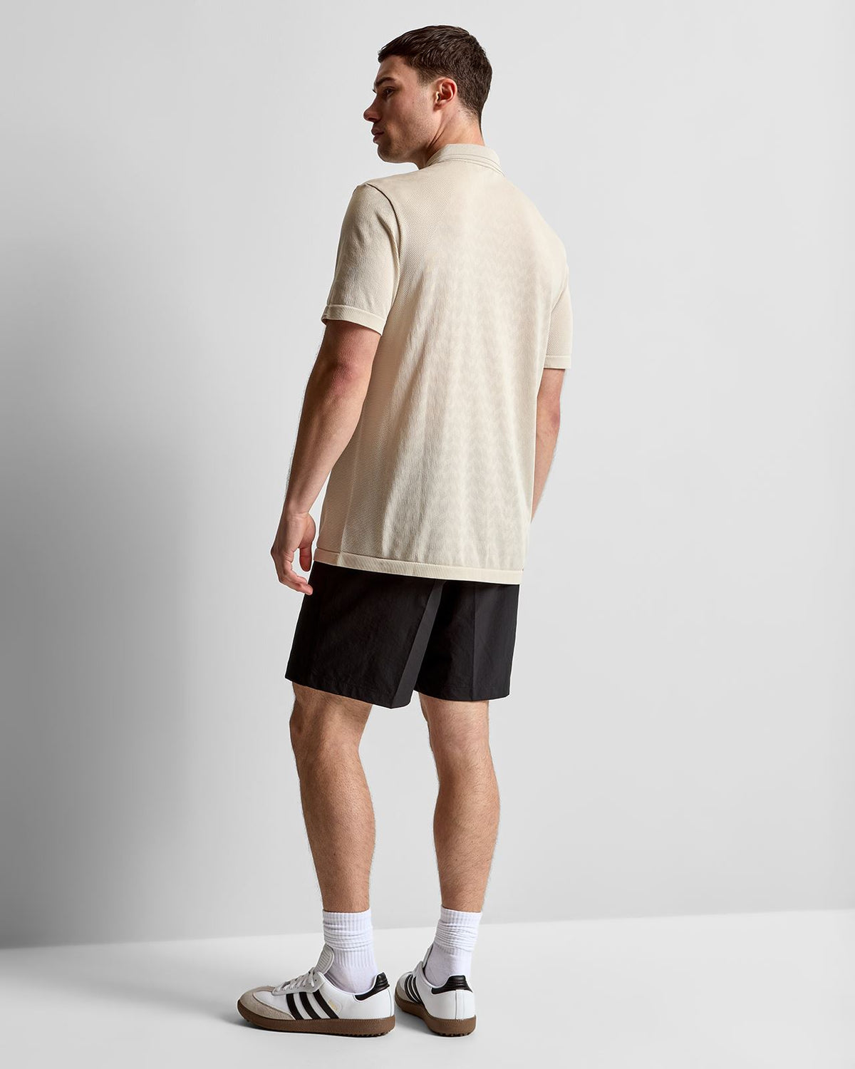 Ultimate365 Seamless Polo Wonder Alumina/White