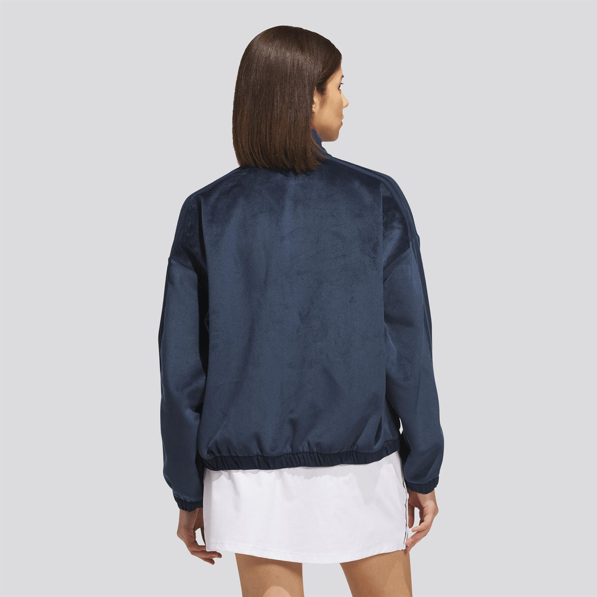Beyond The Course Loose Bomber Jacket Collegiate Navy