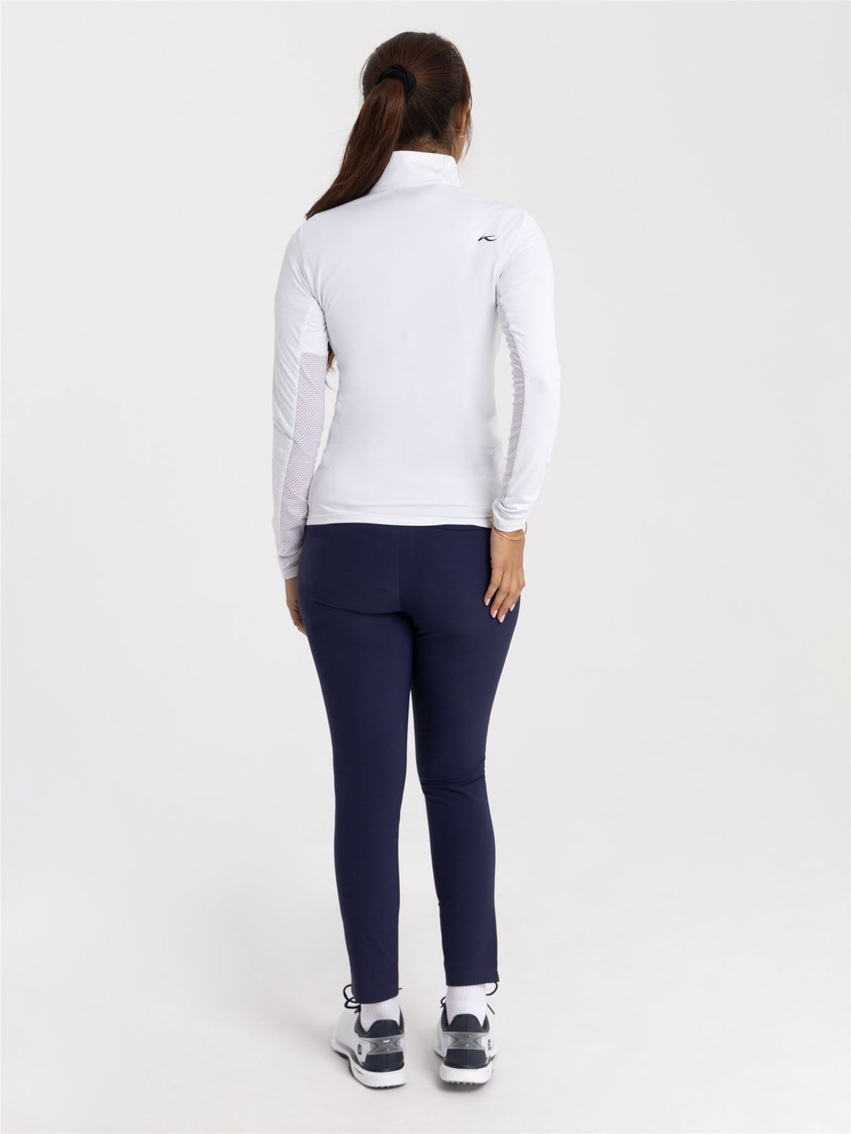 Womens Sunshine Sport Half Zip White