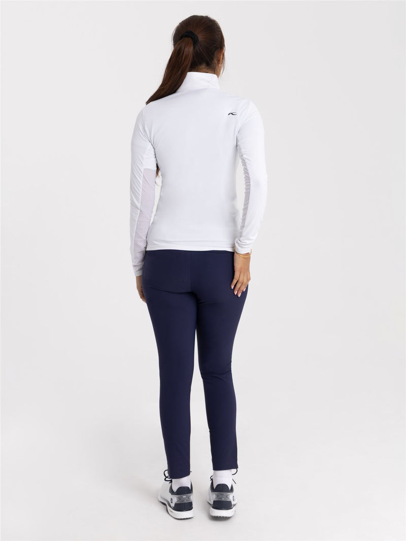 Womens Sunshine Sport Half Zip White
