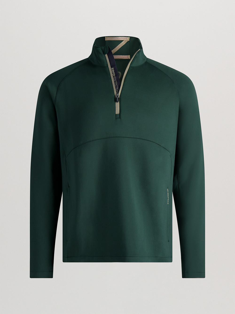 TKO Quarter Zip Pullover Racing Green