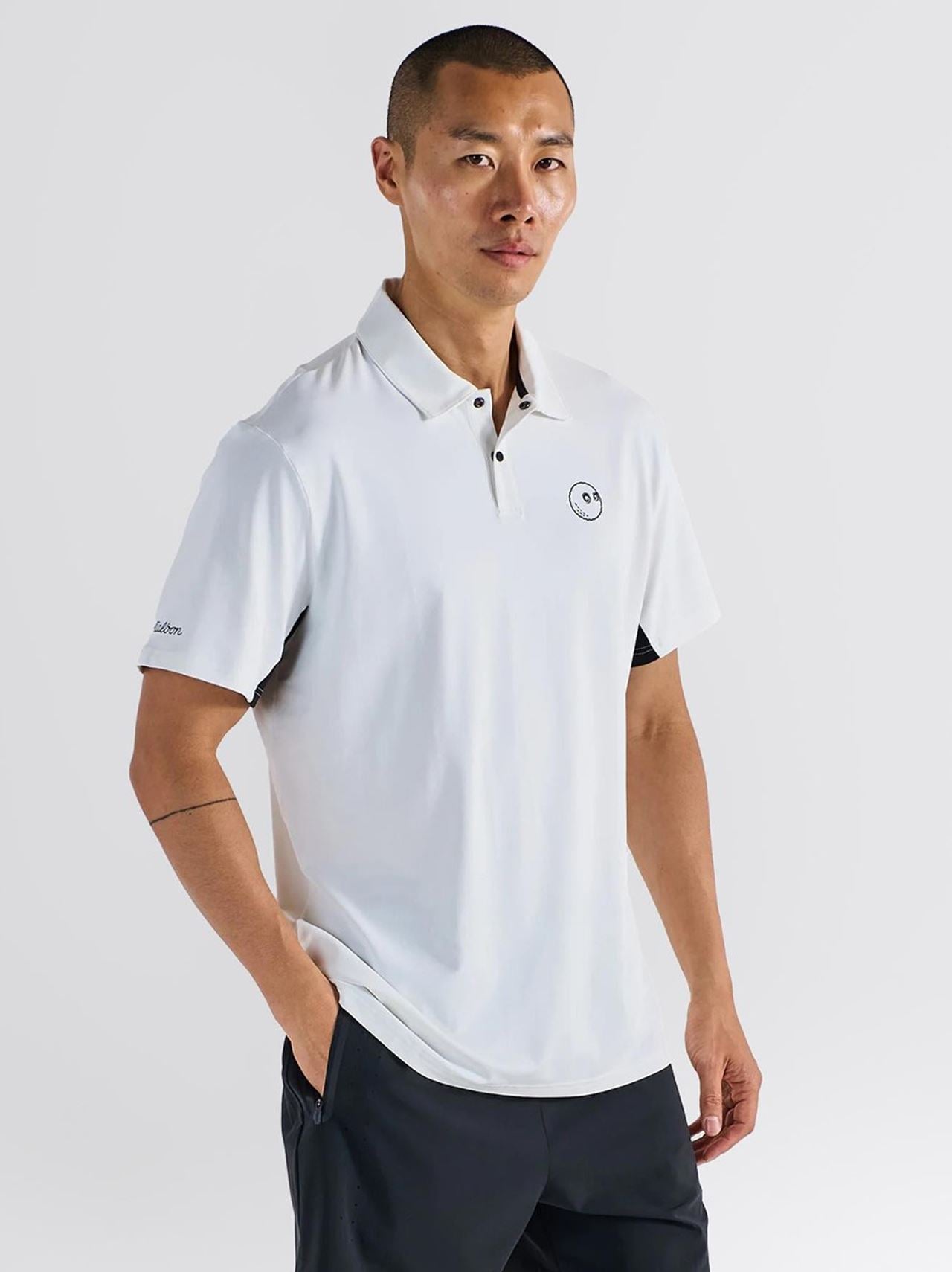 Performance Pique Polo White