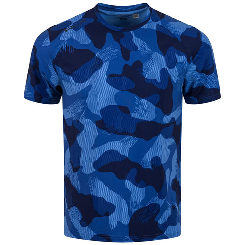 RLX Recycled Peached Airflow Tee Royal Navy Cargo Camo - SS23
