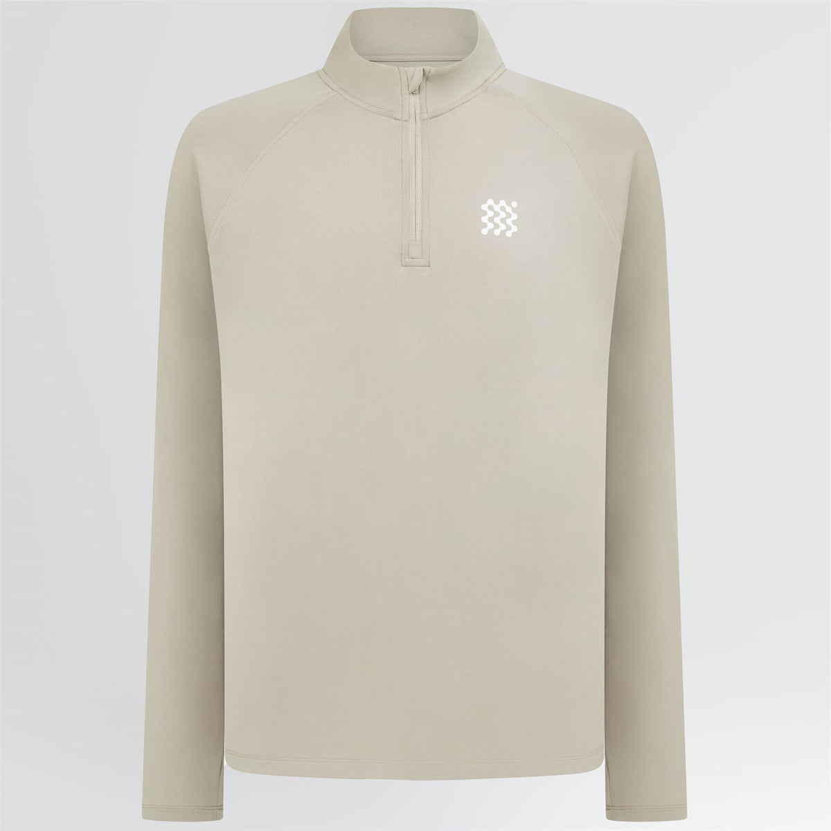 Course Quarter Zip Mid Layer Sand