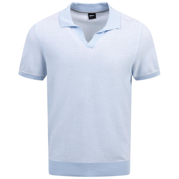 Jianluca Cotton Polo Light Blue
