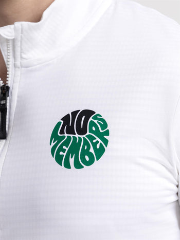 Nike No Members x Nike Victory Half Zip Mid Layer White