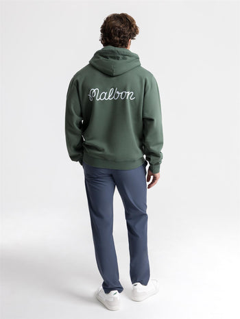 Malbon Golf Tiger Buckets GD Hoodie Evergreen | TRENDYGOLF UK