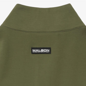 Malbon Golf Carson Poly Quarter Zip Mid Layer Conifer | TRENDYGOLF UK