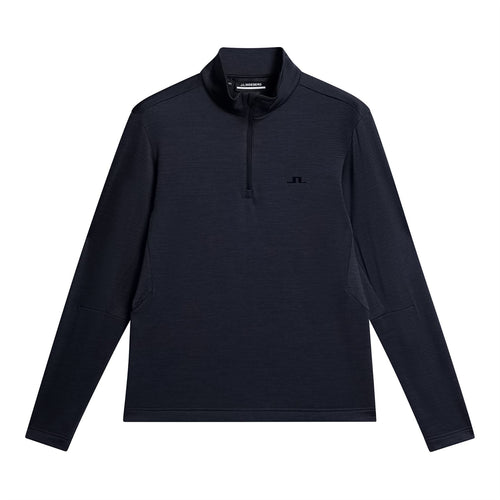 Destry Full Zip Mid Layer Navy Melange - AW24