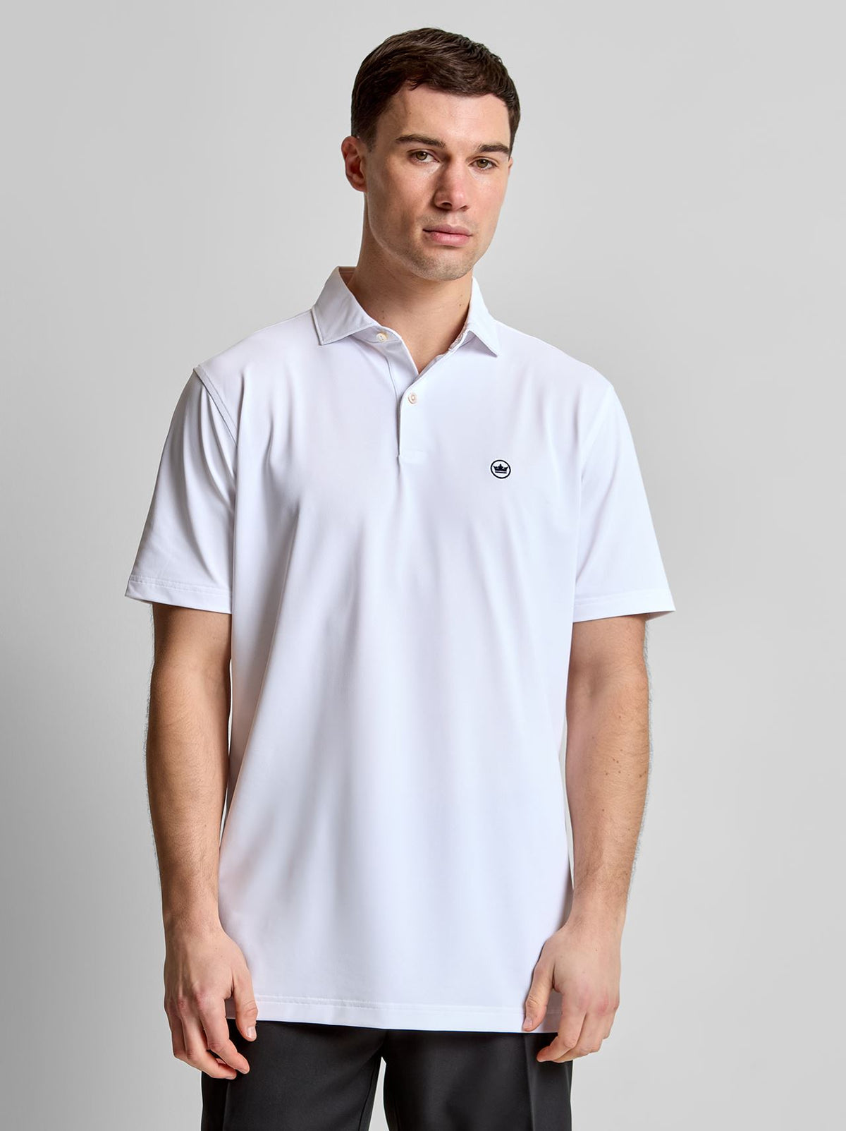 Soul Performance Mesh Polo White