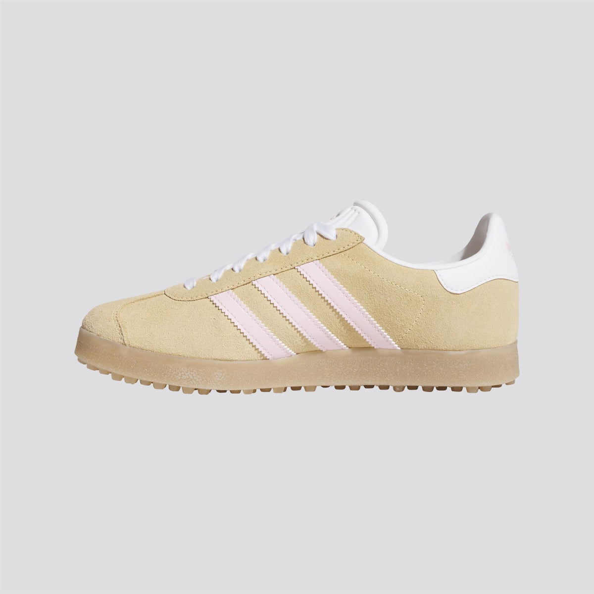 adidas Originals Gazelle Spikeless Golf Shoes Ice Tangerine/Clear Pink/Footwear White