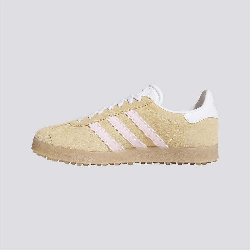 adidas Originals Gazelle Spikeless Golf Shoes Ice Tangerine/Clear Pink/Footwear White
