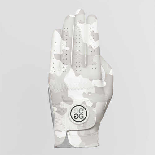 Men's Collection Camo Left Hand Golf Glove Snow Camo