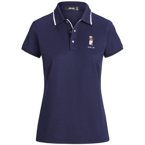 Damen RLX Tailored Fit Bear Polo Refined Navy – SS24