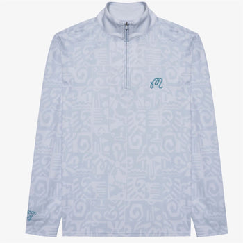 Capo Performance Quarter Zip Silver