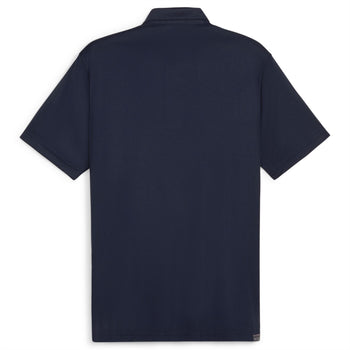 Pure Colourblock Polo White/Black