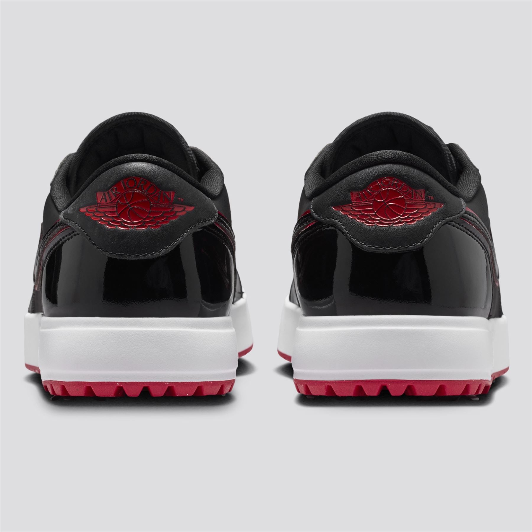 Air Jordan 1 Low Golf Shoes Black/Red – TRENDYGOLF UK