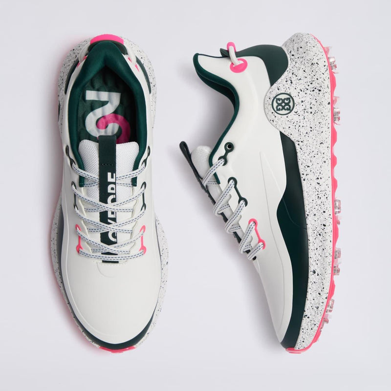 MG4+ O2 G/Lock Perforated Spiked Golf Shoes Pine/Knockout Pink