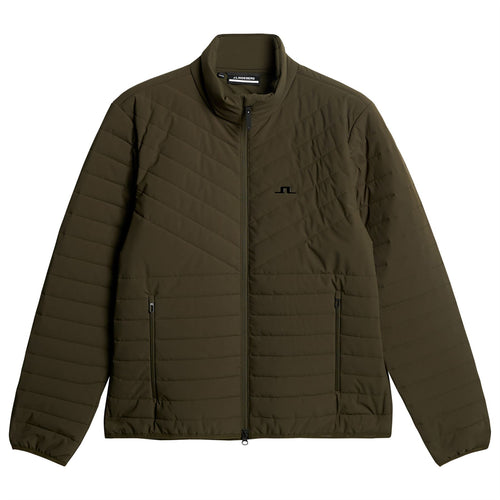 National Quilted Down Jacket Forest Green - AW24