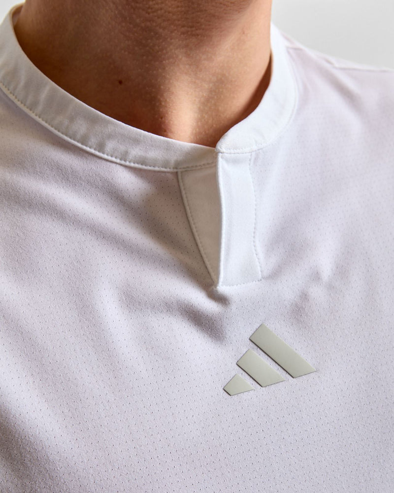 Beyond The Course Golf Club Twistknit Range T-Shirt White