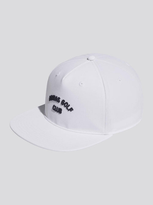 5 Panel Crinkled Nylon Cap White