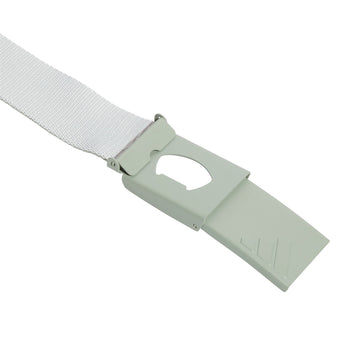 Reversible Webbing Belt Silver Green