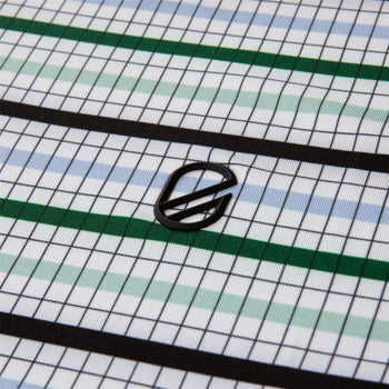Grid Polo Bright White