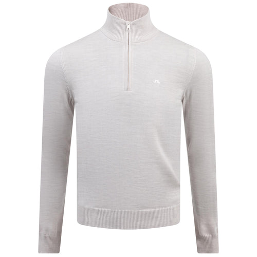 Kian Zipped Sweater Moonbeam - AW24