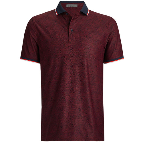 Fingerprint Tech Pique Polo Cabernet - AW24