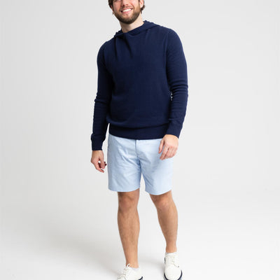 RLX Cashmere Pullover Hoodie Refined Navy