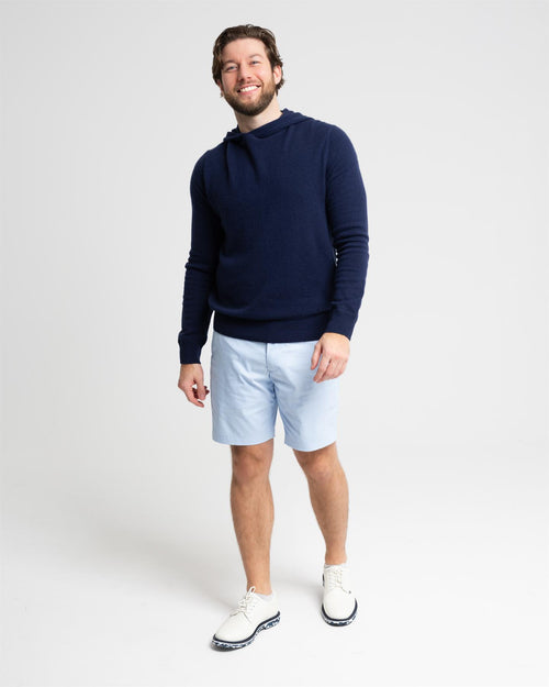 RLX Cashmere Pullover Hoodie Refined Navy