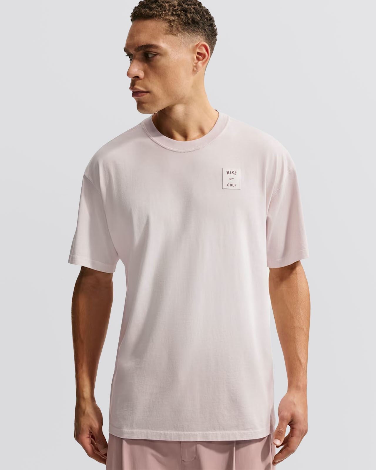Golf T-Shirt Sail/Pearl Pink